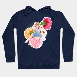 Carnation Girl Hoodie